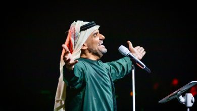 صورة ليلة من العمر في الاتحاد ارينا للفنان حسين الجسمي وحشد جماهيري كبير
