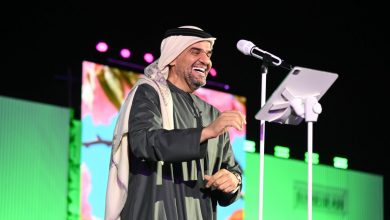 صورة حسين الجسمي وكاتي بيري يشعلان اجواء امسية عالمية في أبو ظبي