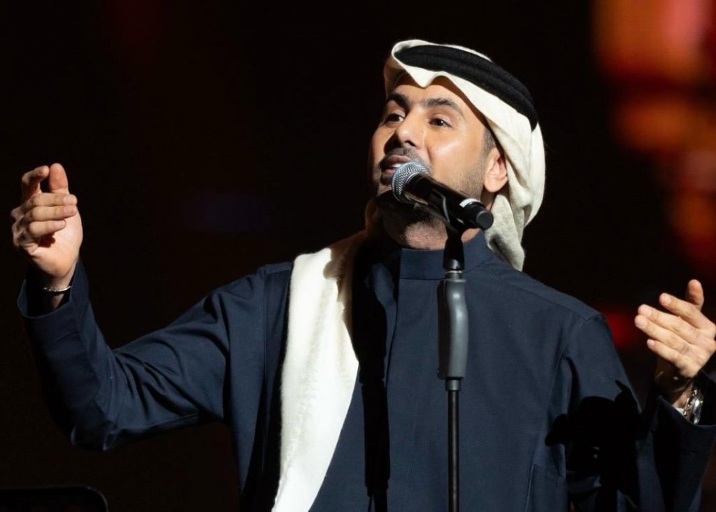 فؤاد عبد الواحد يغني ألبومه الجديد علي مسرح محمد عبده ارينا بالرياض