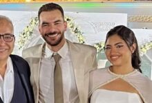 صورة الفنان بيومي فؤاد يحتفل بزفاف نجله المخرج محمد في ليلة إستثنائية بحضور كبير للنجوم