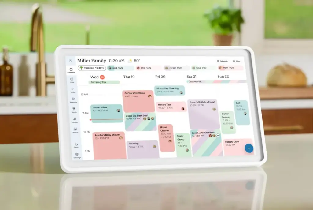 تقويم Skylight الذكي (15 بوصة) يهبط إلى أدنى سعر له منذ إطلاقه: أداة مثالية لتنظيم العائلة
