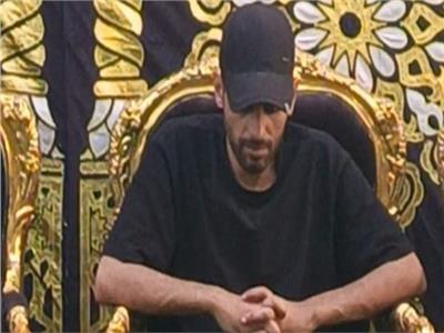 النجم حمدي الميرغني يتلقي واجب العزاء في وفاة والده بحضور كبير للنجوم والأصدقاء
