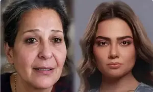 الفنانة فرح يوسف تتلقي واجب العزاء في وفاة والدتها وسط أجواء من الحزن