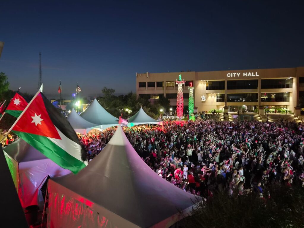 حضور جماهيري كبير بحفل صوت الاردن عمر العبداللات في مدينة دالاس