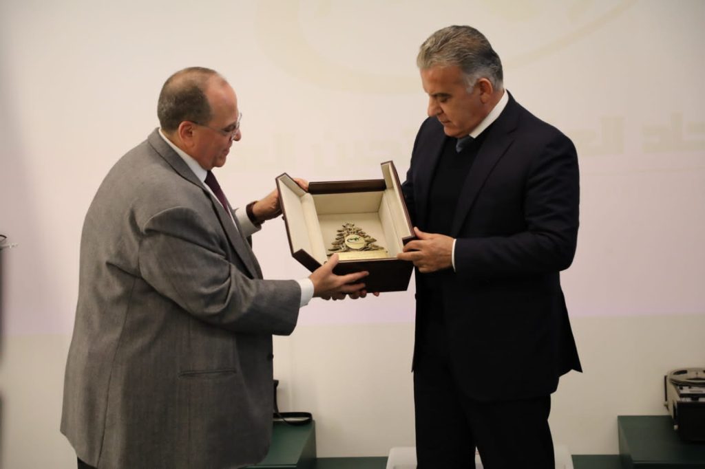 الإتحاد العام للمنتجين العرب يكرم اللواء عباس إبراهيم